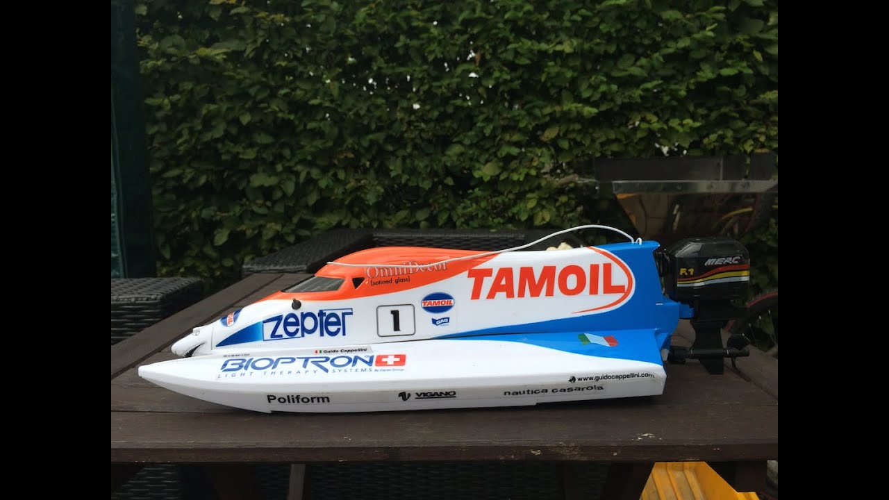 Ray Funk Tamoil F1 Power Boat – RC Rennboot im Test