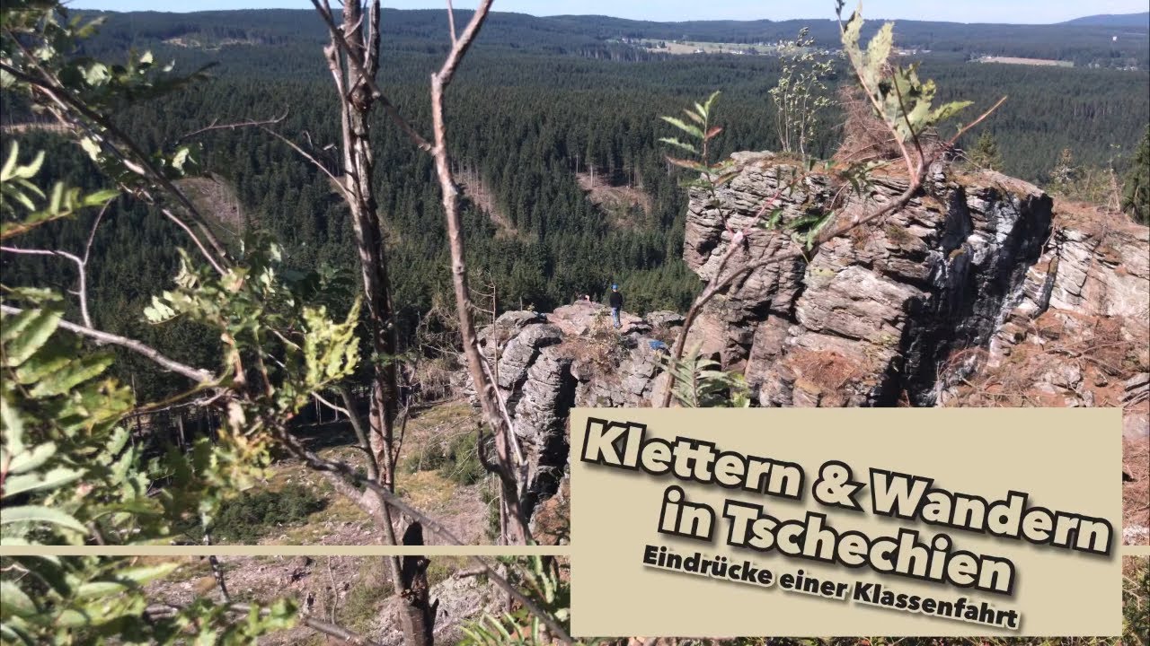 Klettern und Wandern in Tschechien - Klassenfahrt