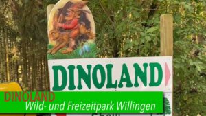 DINOLAND im Wild- und Freizeitpark Willingen – lebensgroße Dinosauriermodelle