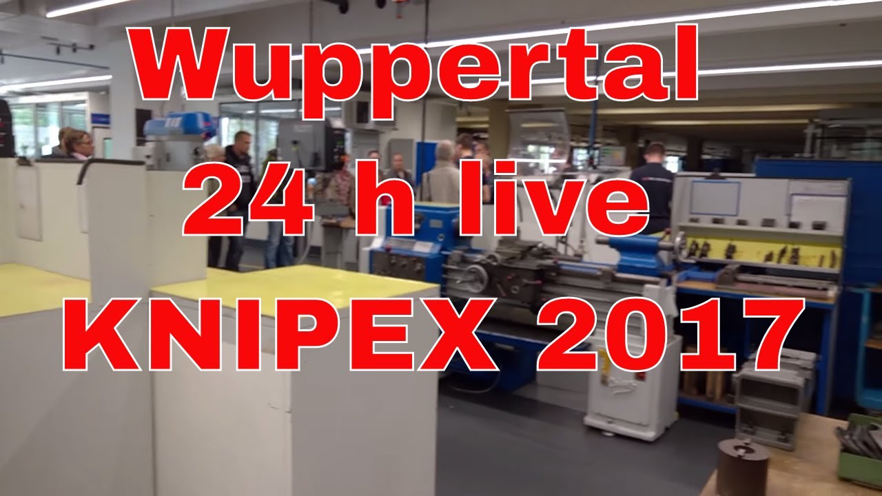 Wuppertal 24h live bei KNIPEX 2017 – Museum und Ausbildungswerkstatt