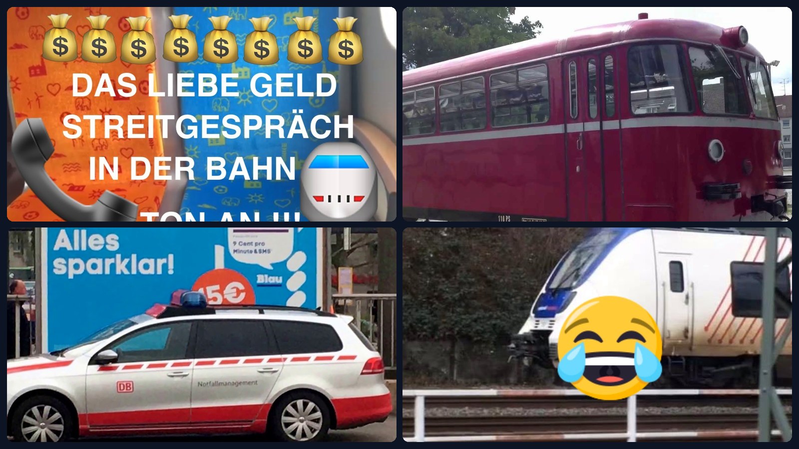 Kuriose Momente aus dem Bahnalltag