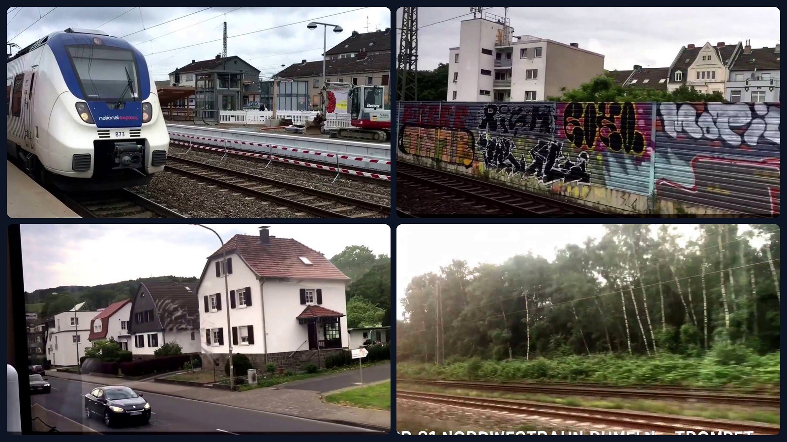 Regionalbahnen RB 25, RB 31, RB 38 und RB 48 in NRW
