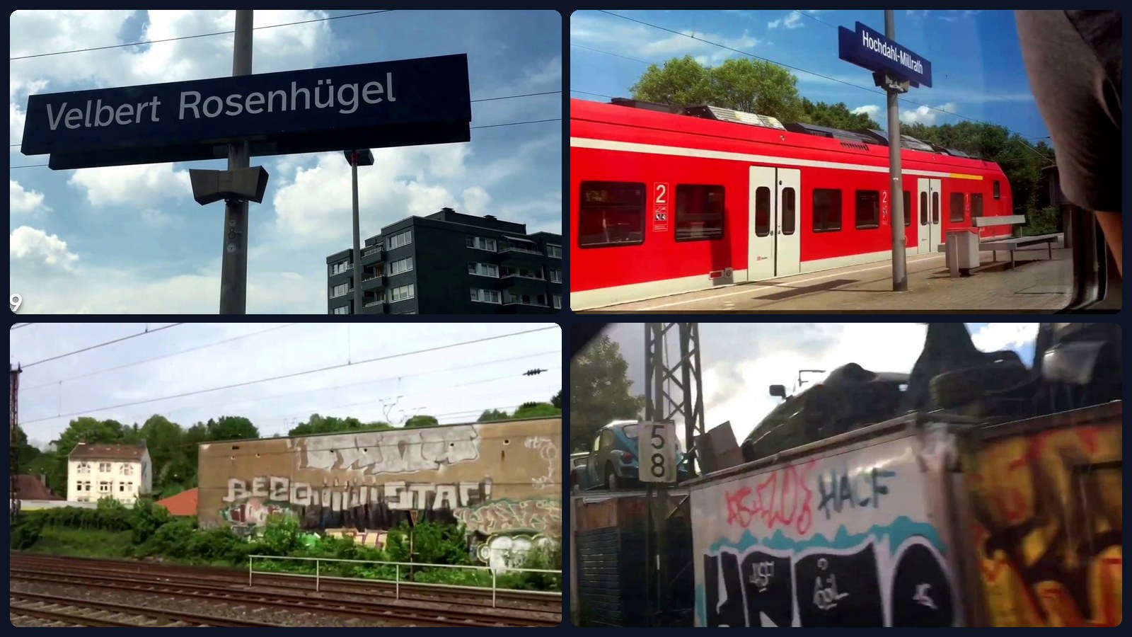 S-Bahn-Linien S7, S8, S9 und S11 in NRW