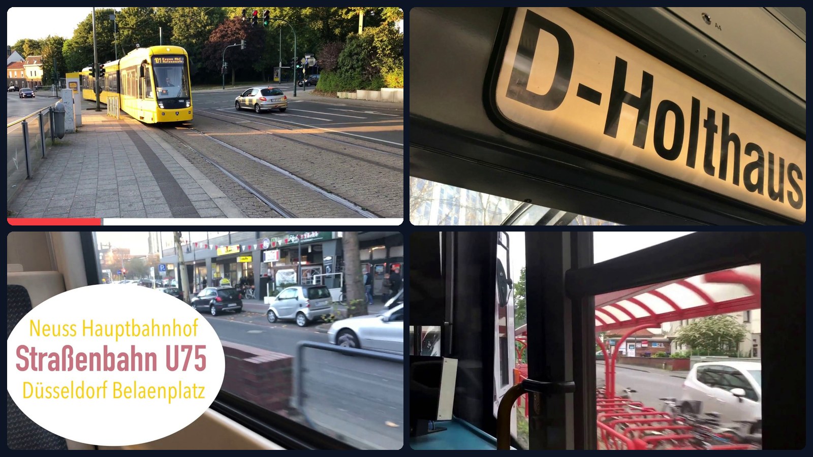 Straßenbahn und U-Bahn in Düsseldorf und Essen