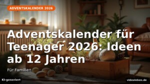 Adventskalender für Teenager 2026: Ideen ab 12 Jahren – Für Familien (KI-generierte Darstellung)