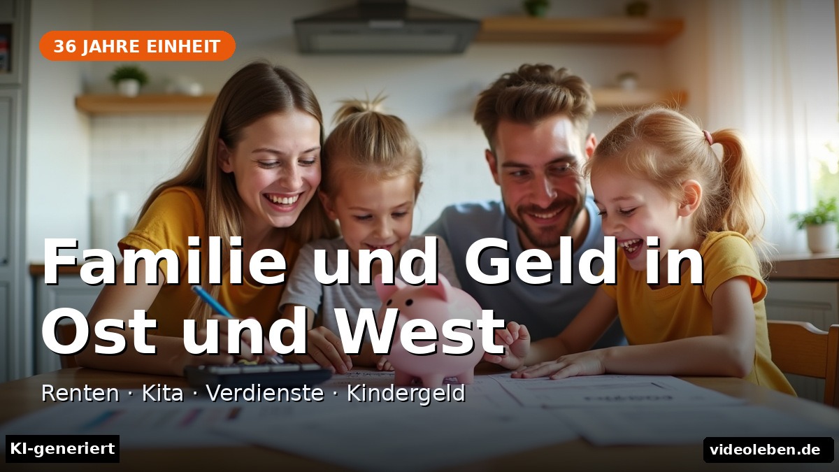 Beitragsbild: Familie und Geld in Ost und West