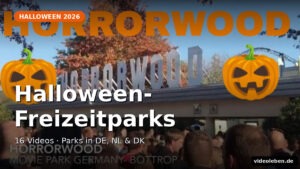 Halloween-Freizeitparks 2026: Kürbis-Deko und Horrorwood im Movie Park Germany