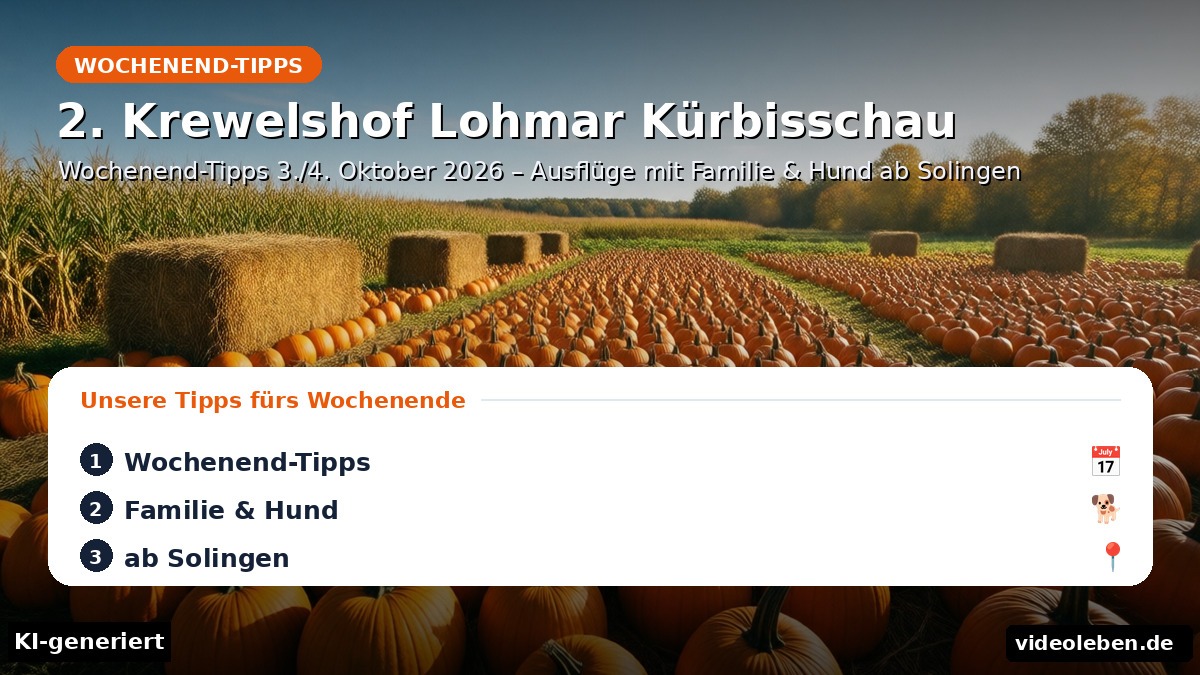 2. Krewelshof Lohmar Kürbisschau – tausende Kürbisse auf dem Feld (KI-generierte Darstellung)