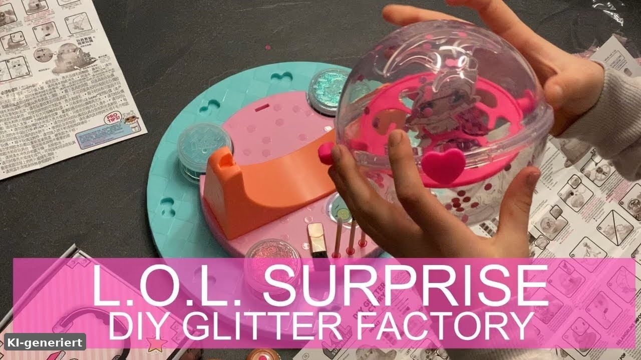 LOL Surprise DIY Glitter Factory Glitter Station Multi – Unboxing