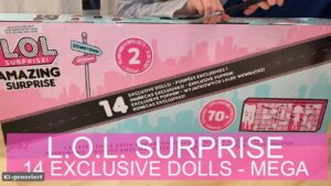 LOL Surprise Mega Pack mit 14 Exclusive Dolls und über 70 Überraschungen