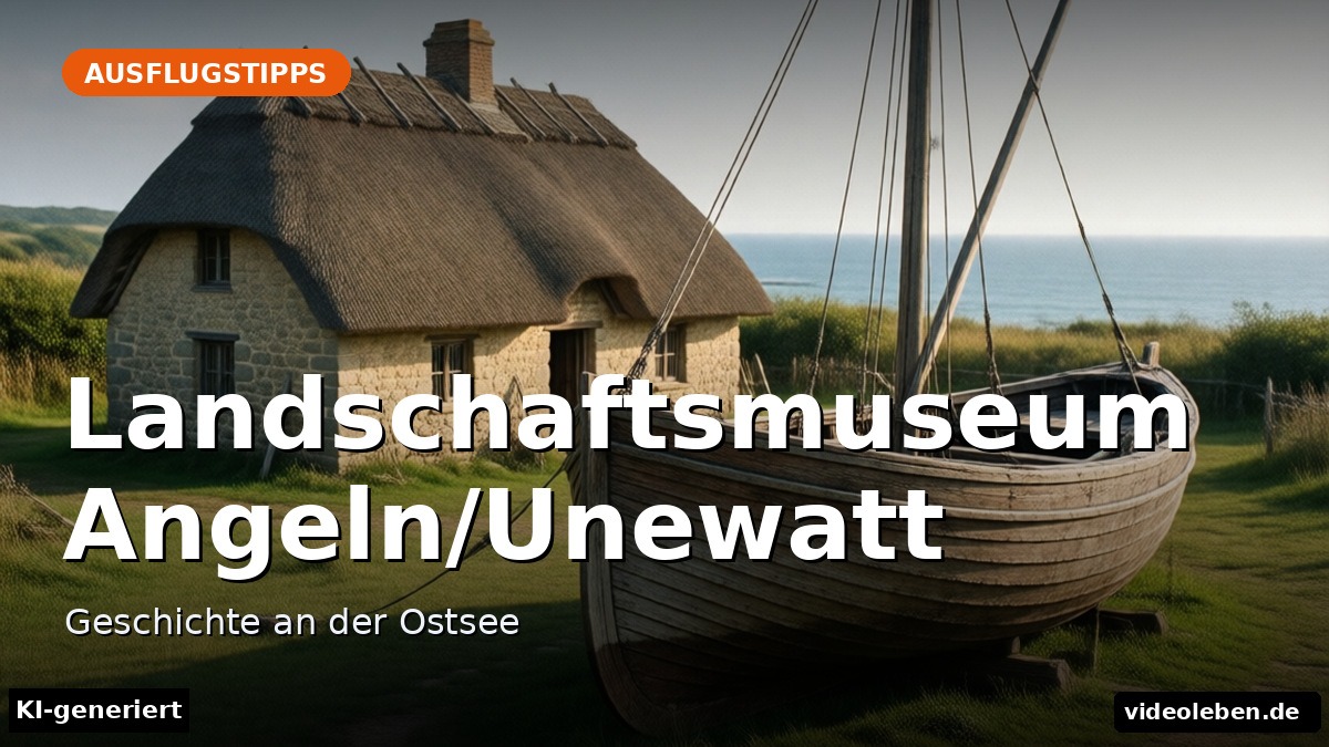 Landschaftsmuseum Angeln/Unewatt – Geschichte an der Ostsee – Beitragsbild (KI-generierte Darstellung)