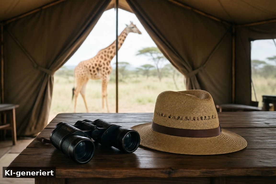 Kombinationsmöglichkeiten in der Region – Safari Lodges im Serengeti-Park: übernachten zwischen Löwen und Giraffen (KI-generierte Darstellung)