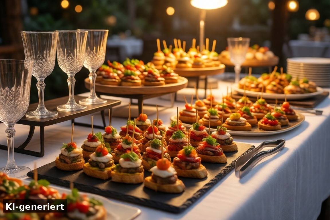 Fuego, Bella Donna und East – AIDA prima Restaurants: Essen, Bars und Abendprogramm an Bord (KI-generierte Darstellung)