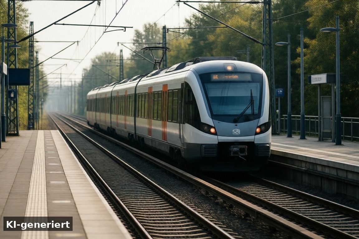 Rund um Eller und Oberbilk – S-Bahn S1: Düsseldorf, Hilden und Solingen im Video (KI-generierte Darstellung)