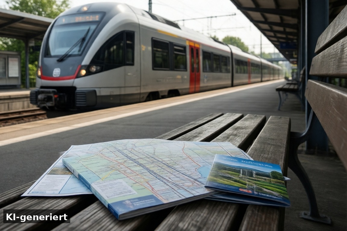 S1 praktisch: Takt, Bahnhöfe und Ausflugsziele – S-Bahn S1: Düsseldorf, Hilden und Solingen im Video (KI-generierte Darstellung)