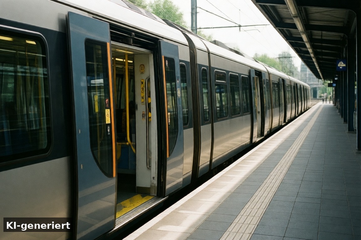 S 9: Velbert und Wuppertal-Vohwinkel – S-Bahn in NRW: S7, S8, S9 und S11 im Video (KI-generierte Darstellung)