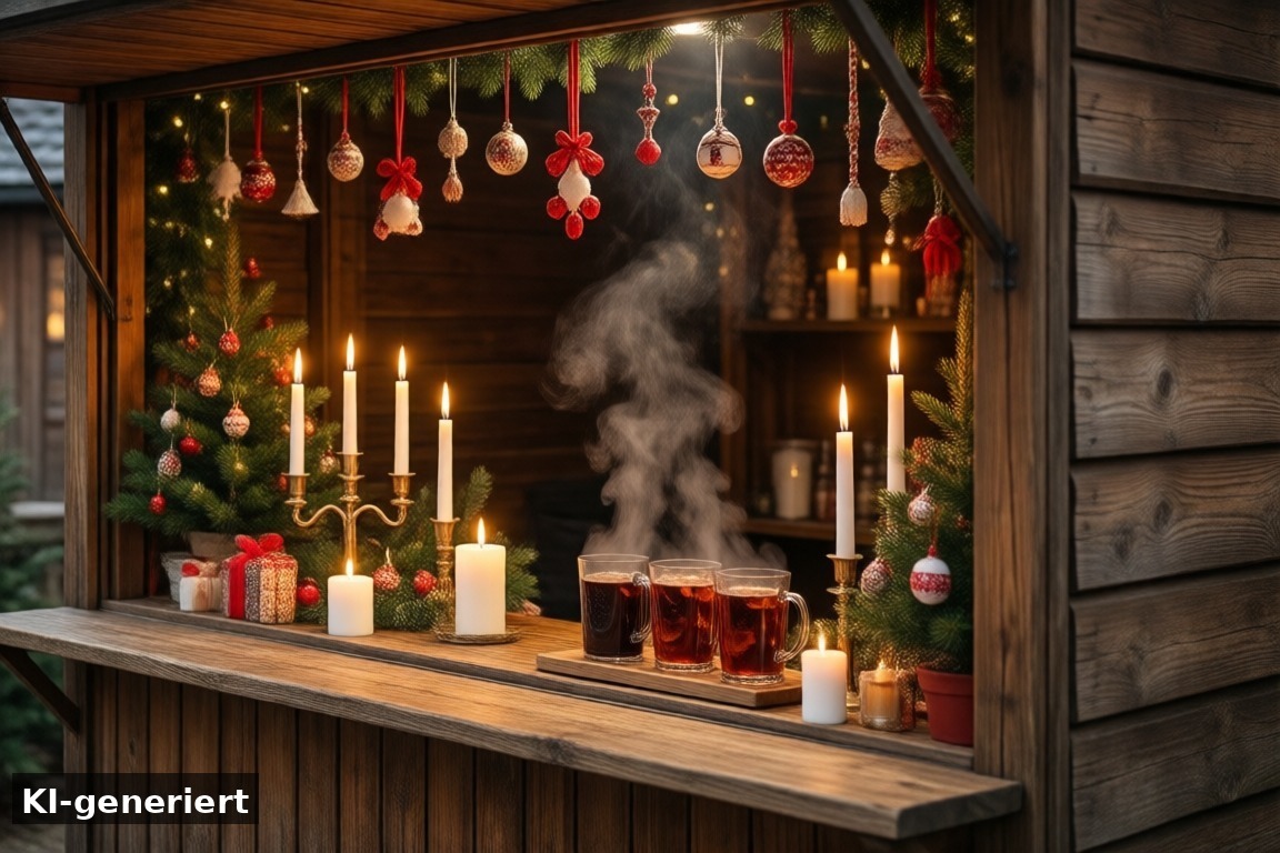 Termine 2026: ein Adventswochenende im Neulandpark – Nordischer Weihnachtsmarkt Leverkusen: Skandinavischer Advent im Neulandpark (KI-generierte Darstellung)