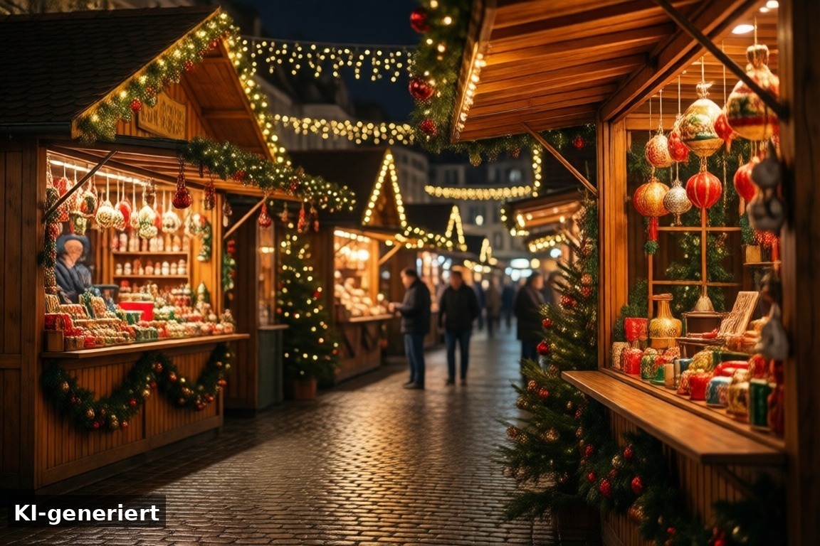 Warum der Markt über Dortmund hinaus bekannt war – Phantastischer Lichter Weihnachtsmarkt Dortmund: Rückblick, Video und Alternativen (KI-generierte Darstellung)