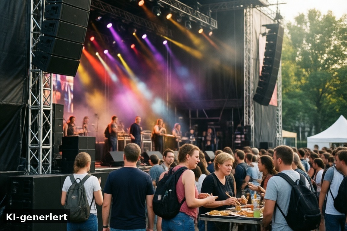 Köln: Eröffnungsfest der Bühnen Köln am Offenbachplatz – Familienausflüge in NRW am 19. und 20. September 2026: Kostenlose Feste und Events (KI-generierte Darstellung)