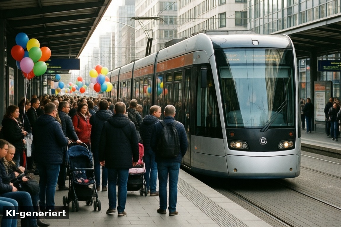 Anreise: am besten ohne eigenes Auto – Dellbrücker Festmeile 2026: Kostenloses Familienwochenende in Köln mit Musik, Kinderprogramm und verkaufsoffenem Sonntag (KI-generierte Darstellung)