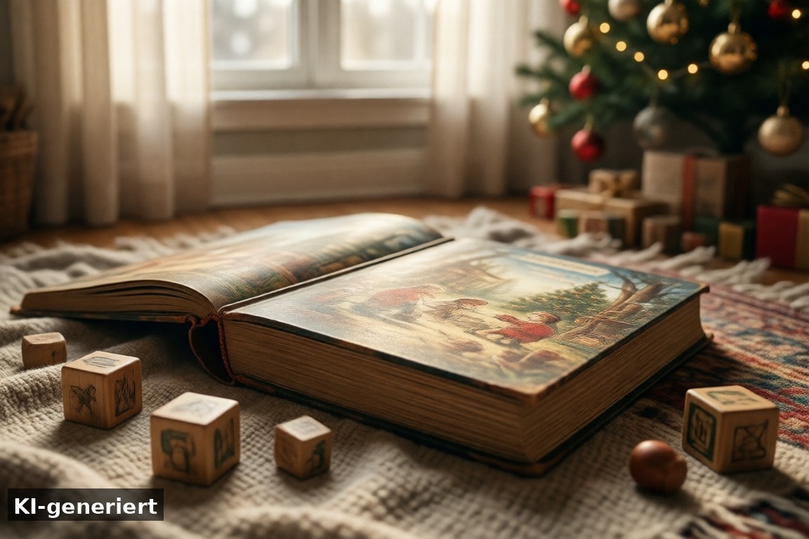 Adventskalender ab 3 Jahren: Bilderbuch, Pixi und erste Kleinteile – Adventskalender für Kinder 2026: Ideen nach Alter (KI-generierte Darstellung)