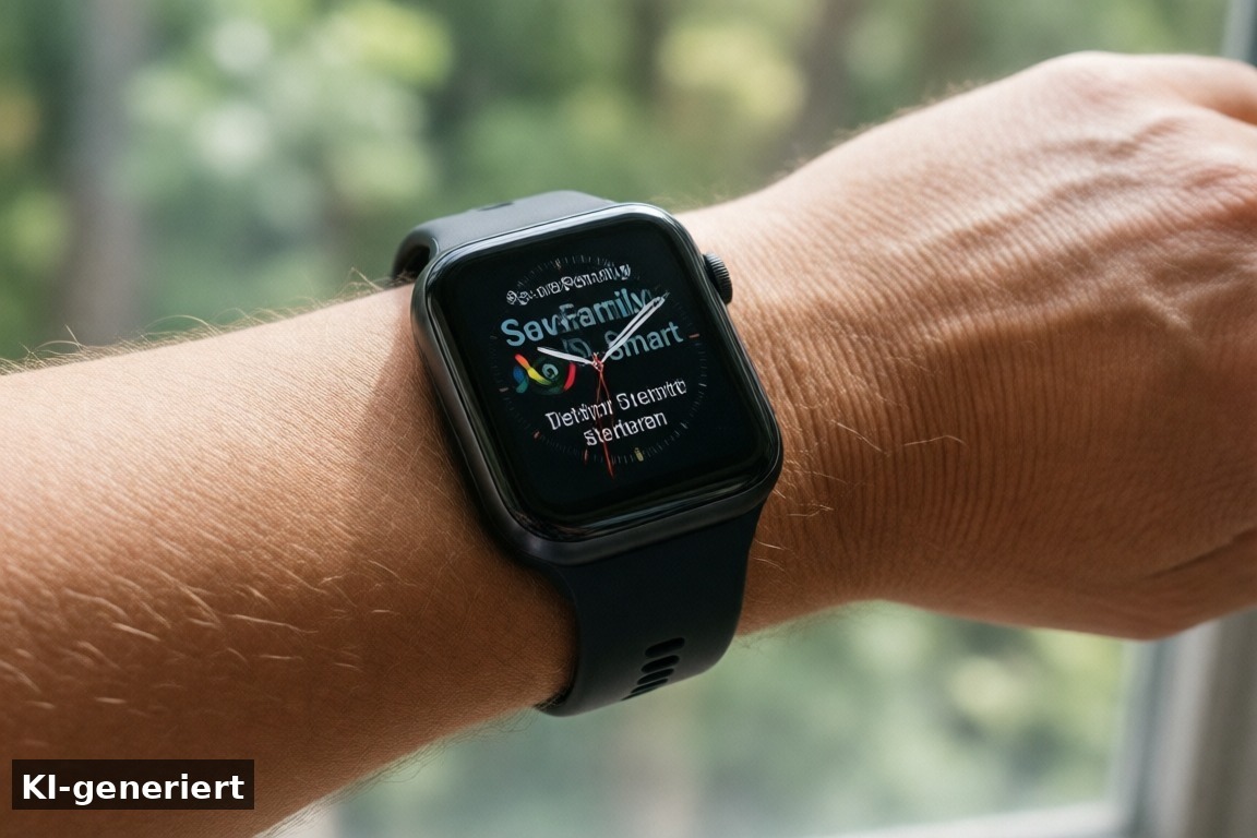 SaveFamily Senior Smartwatch: Ansicht 2 im Alltag