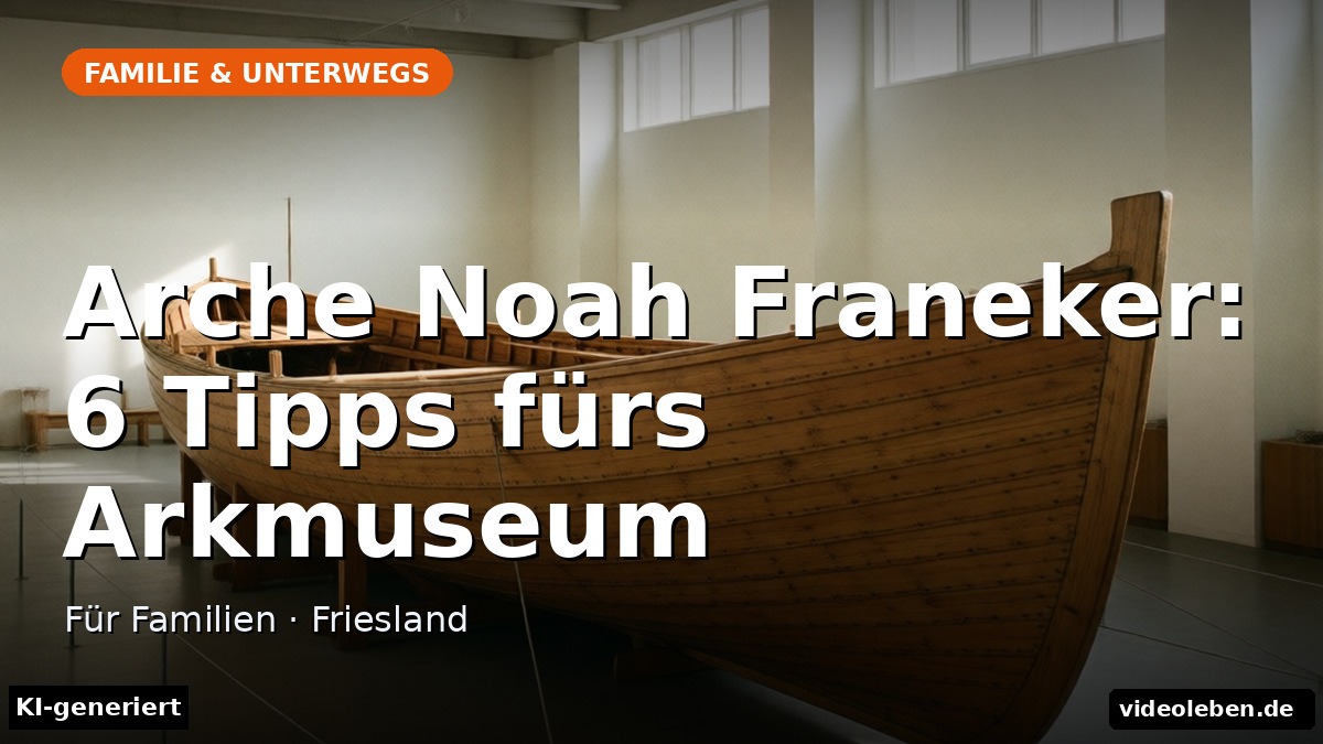 Arche Noah Franeker: 6 Tipps fürs Arkmuseum – Arkmuseum-Friesland (KI-generierte Darstellung)