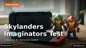 Skylanders Imaginators Test – Unboxing für Nintendo Switch – Beitragsbild (KI-generierte Darstellung)