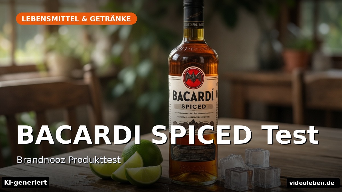 BACARDI SPICED Test – Brandnooz Produkttest – Beitragsbild (KI-generierte Darstellung)