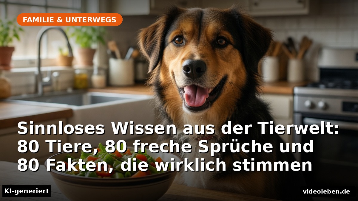 Sinnloses Wissen aus der Tierwelt: 80 Tiere, 80 freche Sprüche und 80 Fakten, die wirklich stimmen – Illustration zum Beitrag